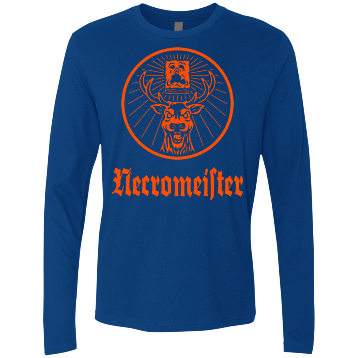T-Shirts Royal / Small NECROMEISTER Men's Premium Long Sleeve
