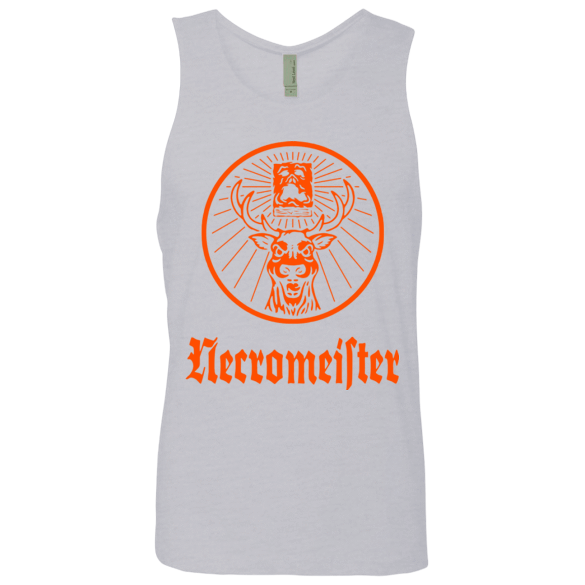 T-Shirts Heather Grey / Small NECROMEISTER Men's Premium Tank Top