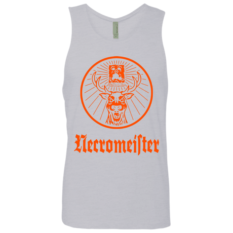 T-Shirts Heather Grey / Small NECROMEISTER Men's Premium Tank Top