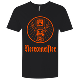 T-Shirts Black / X-Small NECROMEISTER Men's Premium V-Neck