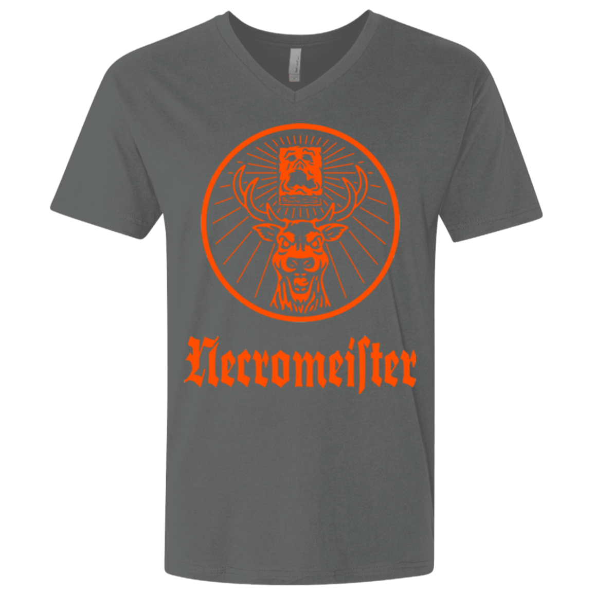 T-Shirts Heavy Metal / X-Small NECROMEISTER Men's Premium V-Neck
