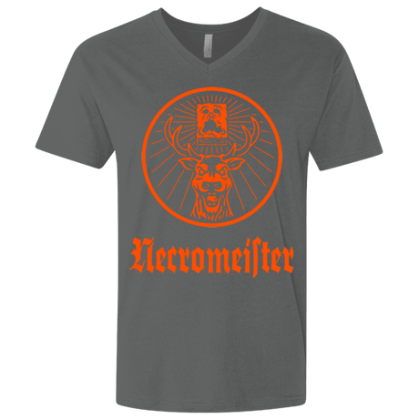 T-Shirts Heavy Metal / X-Small NECROMEISTER Men's Premium V-Neck