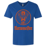 T-Shirts Royal / X-Small NECROMEISTER Men's Premium V-Neck