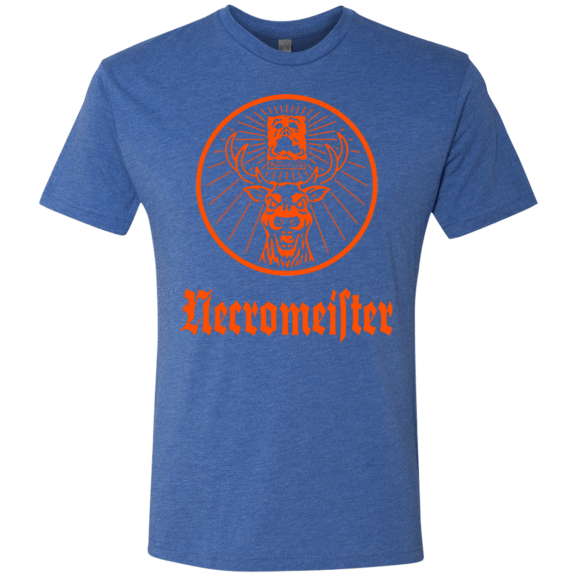 T-Shirts Vintage Royal / Small NECROMEISTER Men's Triblend T-Shirt