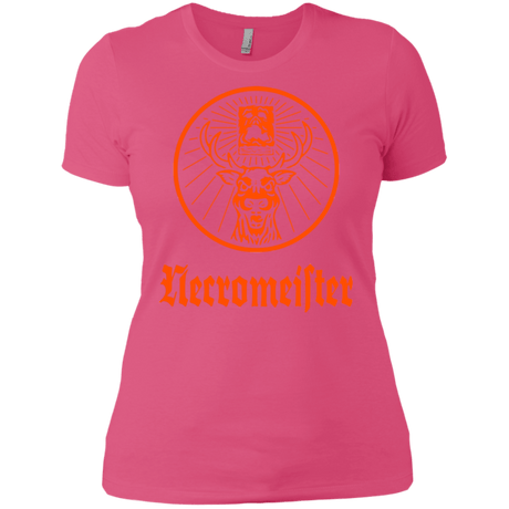 T-Shirts Hot Pink / X-Small NECROMEISTER Women's Premium T-Shirt
