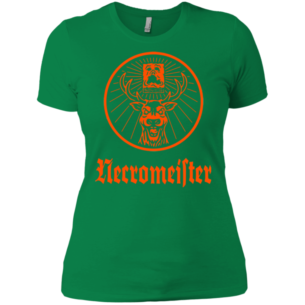 T-Shirts Kelly Green / X-Small NECROMEISTER Women's Premium T-Shirt