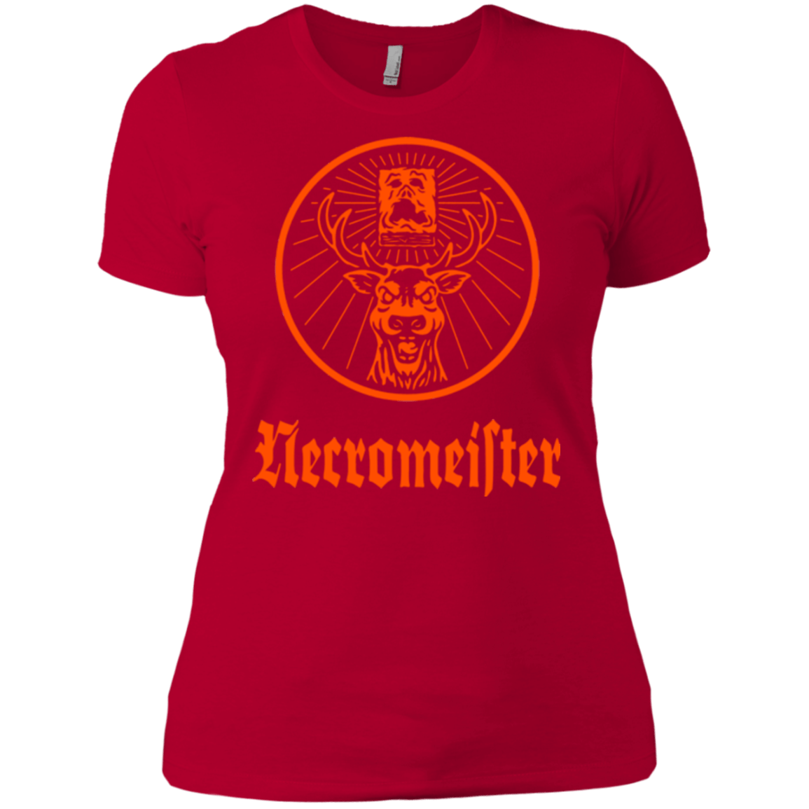 T-Shirts Red / X-Small NECROMEISTER Women's Premium T-Shirt