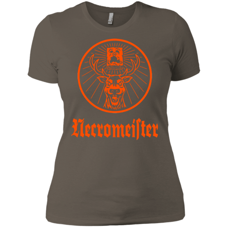 T-Shirts Warm Grey / X-Small NECROMEISTER Women's Premium T-Shirt