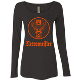 T-Shirts Vintage Black / Small NECROMEISTER Women's Triblend Long Sleeve Shirt