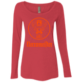 T-Shirts Vintage Red / Small NECROMEISTER Women's Triblend Long Sleeve Shirt