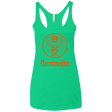 T-Shirts Envy / X-Small NECROMEISTER Women's Triblend Racerback Tank