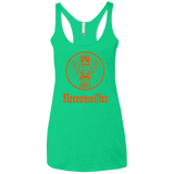 T-Shirts Envy / X-Small NECROMEISTER Women's Triblend Racerback Tank