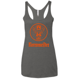 T-Shirts Premium Heather / X-Small NECROMEISTER Women's Triblend Racerback Tank