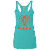T-Shirts Tahiti Blue / X-Small NECROMEISTER Women's Triblend Racerback Tank