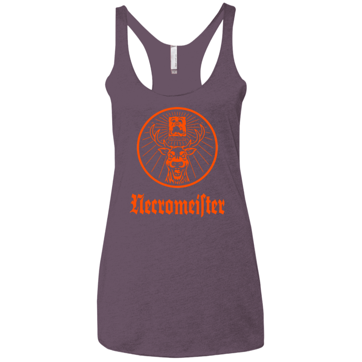 T-Shirts Vintage Purple / X-Small NECROMEISTER Women's Triblend Racerback Tank