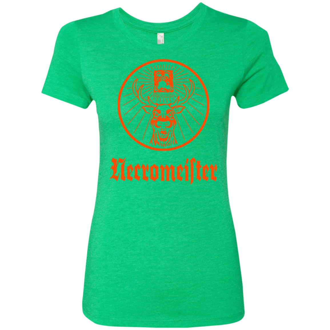 T-Shirts Envy / Small NECROMEISTER Women's Triblend T-Shirt