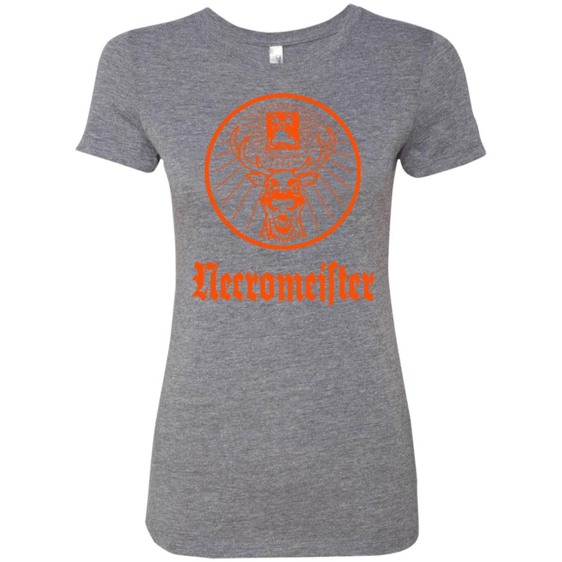 T-Shirts Premium Heather / Small NECROMEISTER Women's Triblend T-Shirt