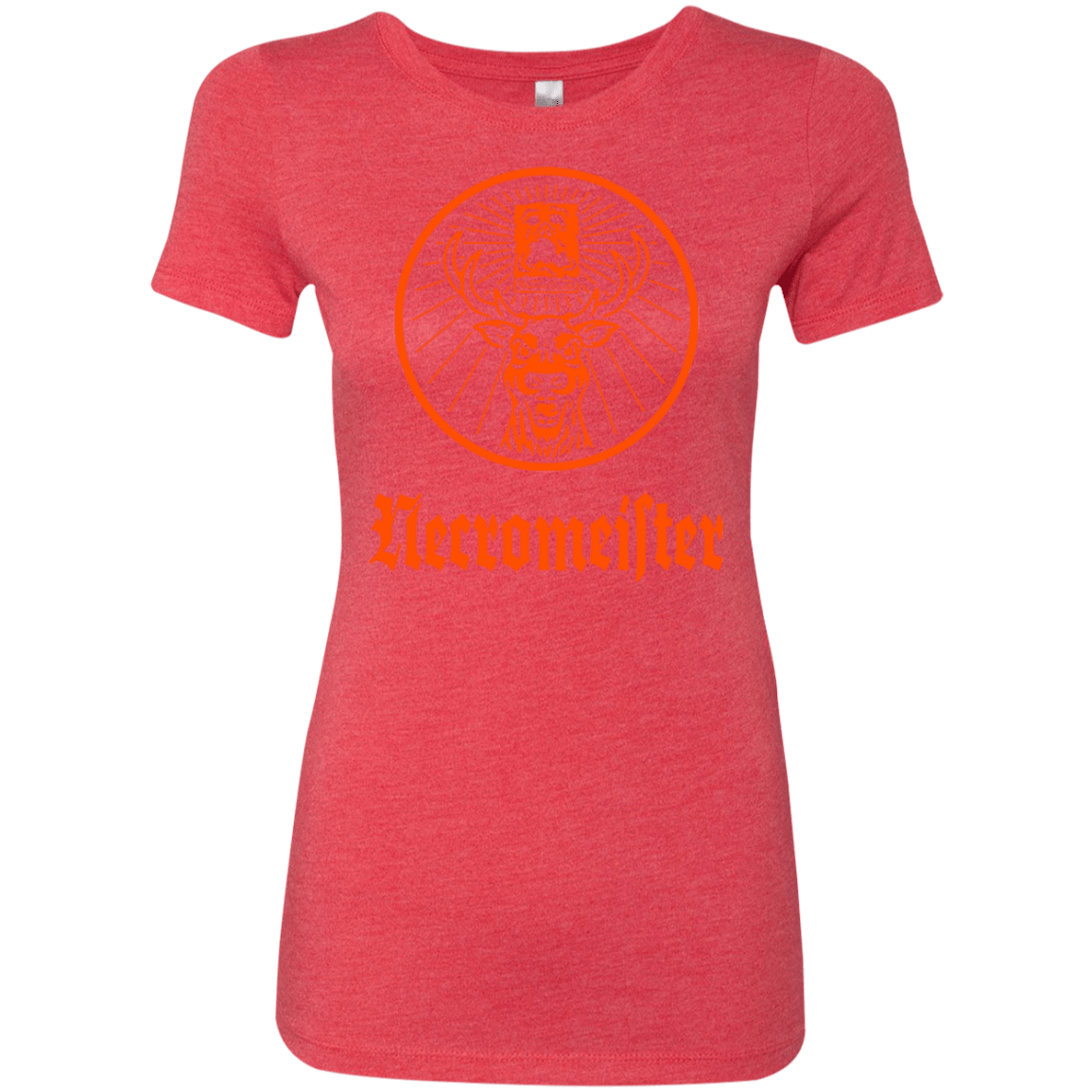 T-Shirts Vintage Red / Small NECROMEISTER Women's Triblend T-Shirt
