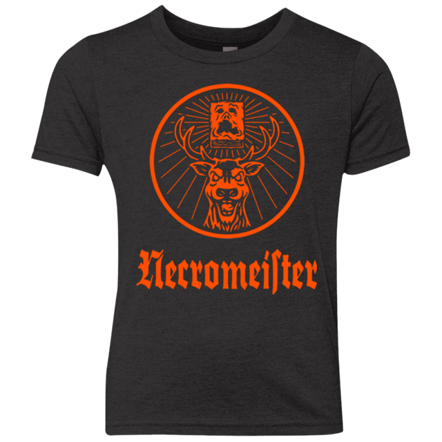 T-Shirts Vintage Black / YXS NECROMEISTER Youth Triblend T-Shirt