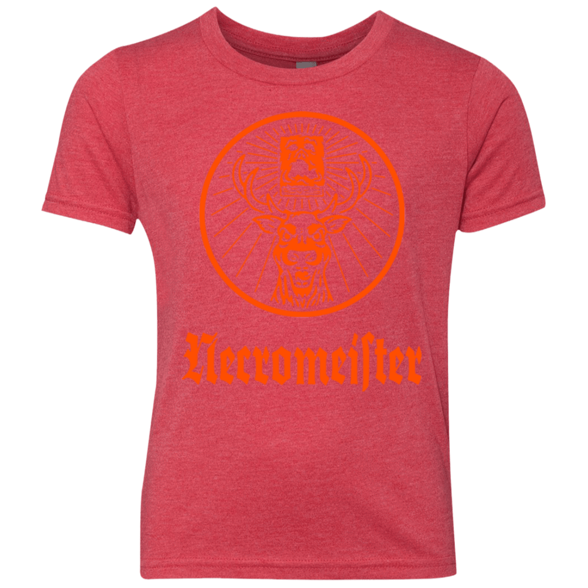 T-Shirts Vintage Red / YXS NECROMEISTER Youth Triblend T-Shirt