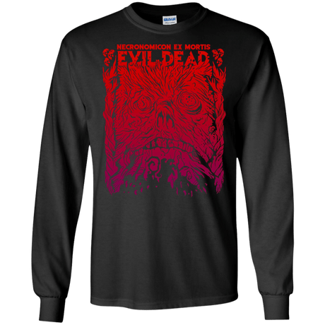T-Shirts Black / S Necronomicon Ex Mortis Men's Long Sleeve T-Shirt