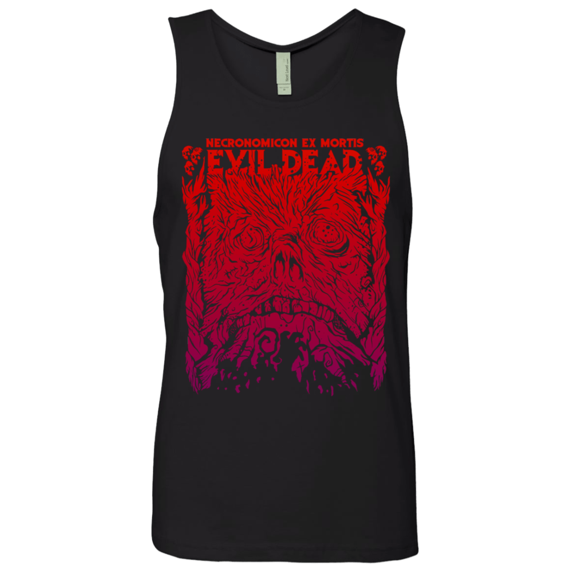 T-Shirts Black / S Necronomicon Ex Mortis Men's Premium Tank Top