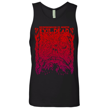 T-Shirts Black / S Necronomicon Ex Mortis Men's Premium Tank Top