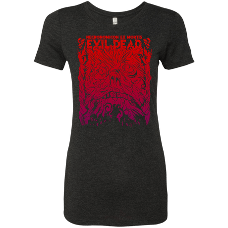 T-Shirts Vintage Black / S Necronomicon Ex Mortis Women's Triblend T-Shirt