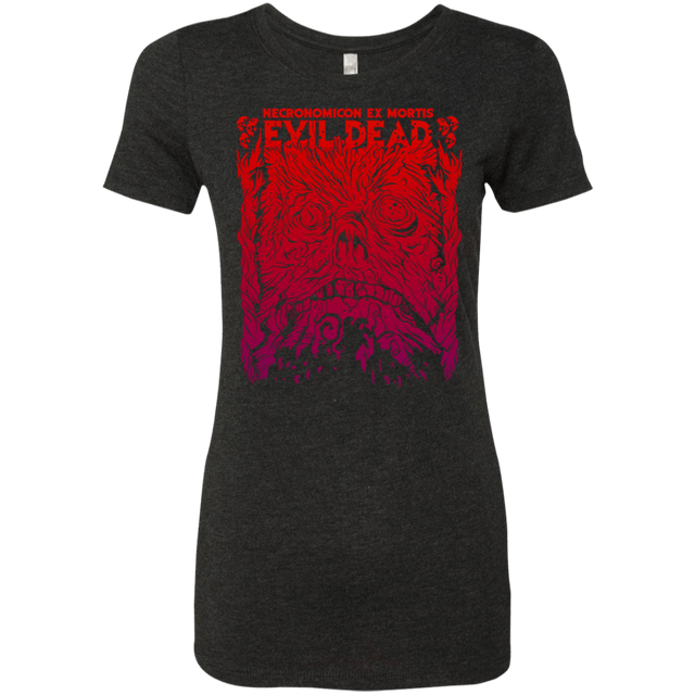 T-Shirts Vintage Black / S Necronomicon Ex Mortis Women's Triblend T-Shirt
