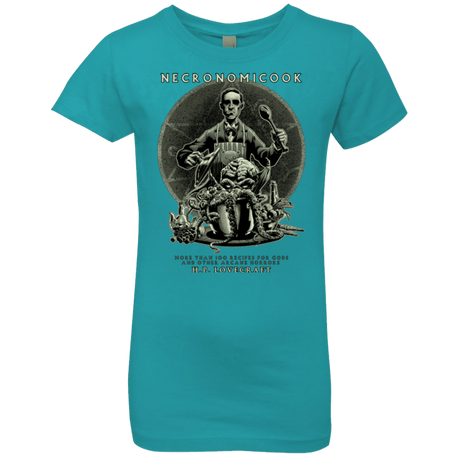 T-Shirts Tahiti Blue / YXS Necronomicook Girls Premium T-Shirt