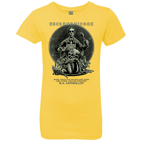 T-Shirts Vibrant Yellow / YXS Necronomicook Girls Premium T-Shirt