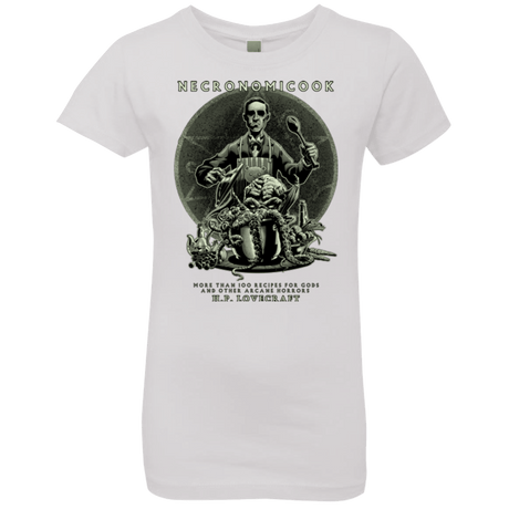 T-Shirts White / YXS Necronomicook Girls Premium T-Shirt