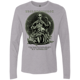 T-Shirts Heather Grey / Small Necronomicook Men's Premium Long Sleeve