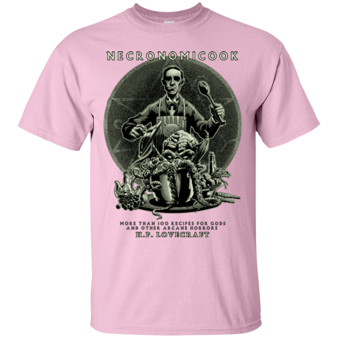 T-Shirts Light Pink / Small Necronomicook T-Shirt