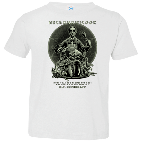 T-Shirts White / 2T Necronomicook Toddler Premium T-Shirt