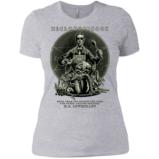 T-Shirts Heather Grey / X-Small Necronomicook Women's Premium T-Shirt