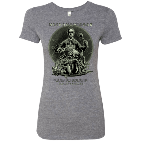 T-Shirts Premium Heather / Small Necronomicook Women's Triblend T-Shirt