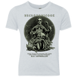T-Shirts Heather White / YXS Necronomicook Youth Triblend T-Shirt