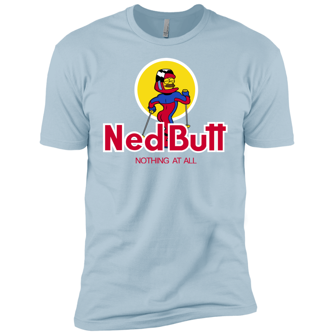 T-Shirts Light Blue / YXS Ned Butt Boys Premium T-Shirt