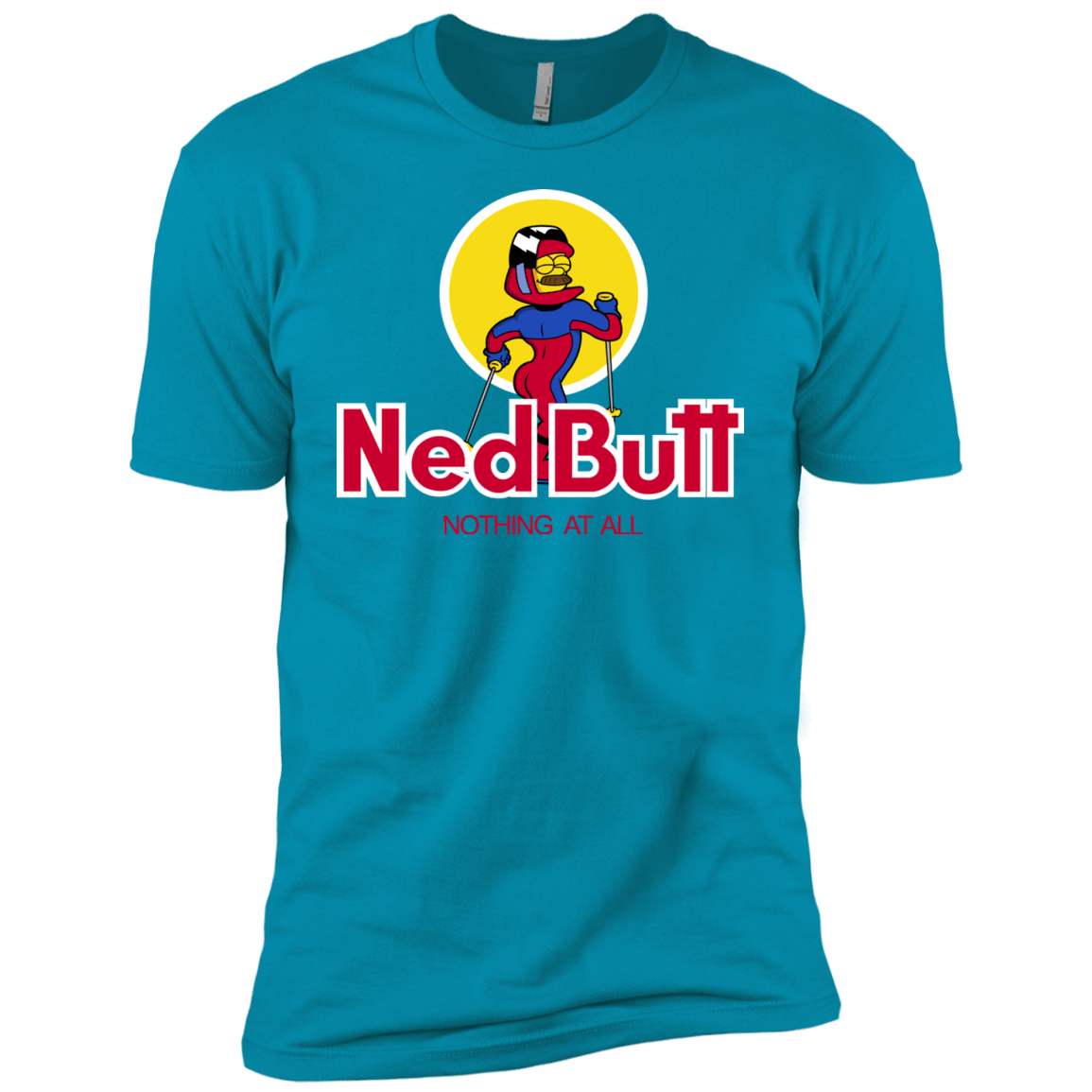 T-Shirts Turquoise / YXS Ned Butt Boys Premium T-Shirt