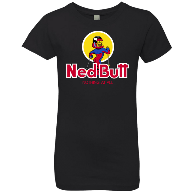T-Shirts Black / YXS Ned Butt Girls Premium T-Shirt