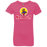 T-Shirts Hot Pink / YXS Ned Butt Girls Premium T-Shirt