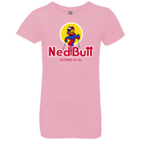 T-Shirts Light Pink / YXS Ned Butt Girls Premium T-Shirt