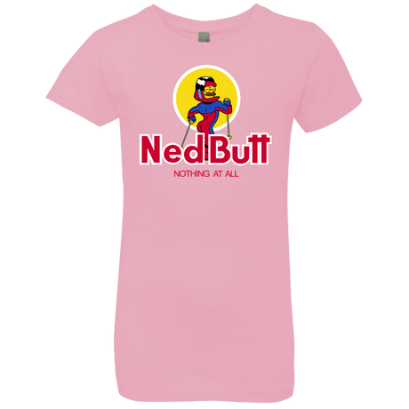 T-Shirts Light Pink / YXS Ned Butt Girls Premium T-Shirt