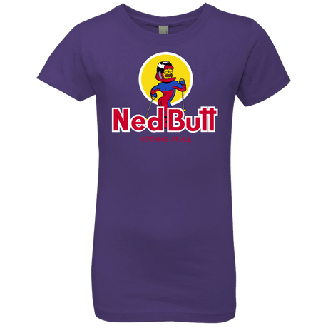 T-Shirts Purple Rush / YXS Ned Butt Girls Premium T-Shirt