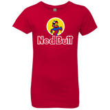 T-Shirts Red / YXS Ned Butt Girls Premium T-Shirt