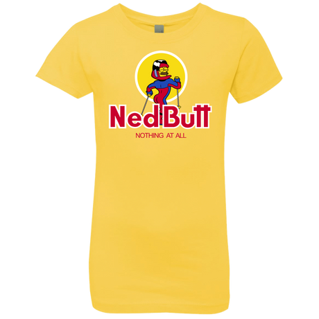 T-Shirts Vibrant Yellow / YXS Ned Butt Girls Premium T-Shirt
