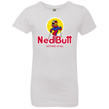 T-Shirts White / YXS Ned Butt Girls Premium T-Shirt