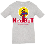 T-Shirts Heather Grey / 6 Months Ned Butt Infant Premium T-Shirt