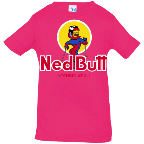 T-Shirts Hot Pink / 6 Months Ned Butt Infant Premium T-Shirt